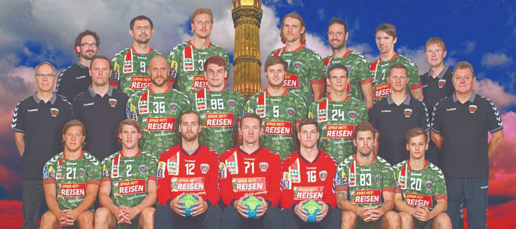 Füchse Berlin Mannschaftsbild - Foto: DKB-Handball-Bundesliga (HBL)