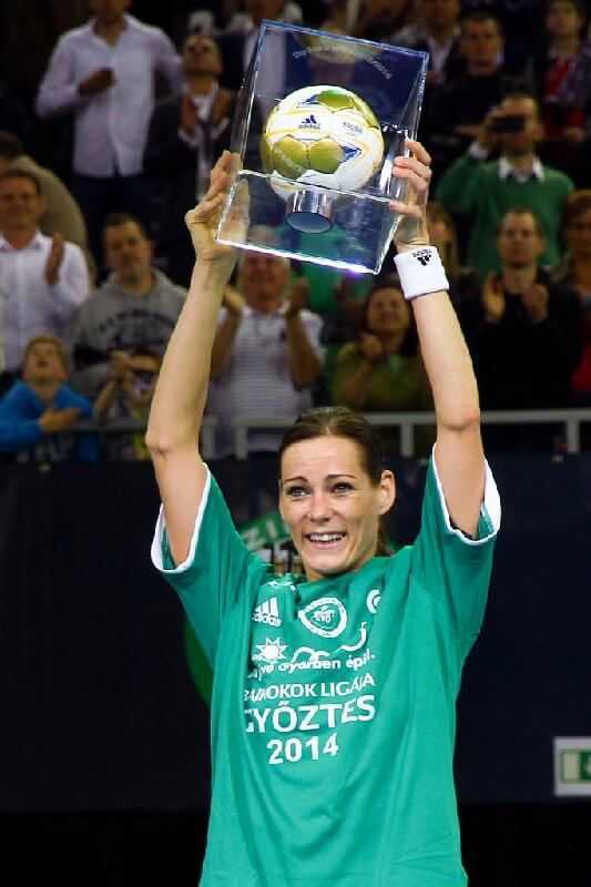 Anita Görbicz erklärt Schwangerschaft - Győri Audi ETO KC - Foto: Anikó Kovács und Tamás Csonka (Győri Audi ETO KC)