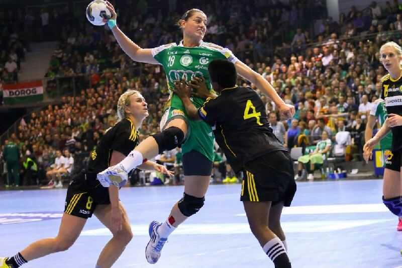 Champions League: Győri Audi ETO KC bezwingt IK Sävehof - Eduarda Amorim (18) - Foto: Anikó Kovács und Tamás Csonka (Győri Audi ETO KC)