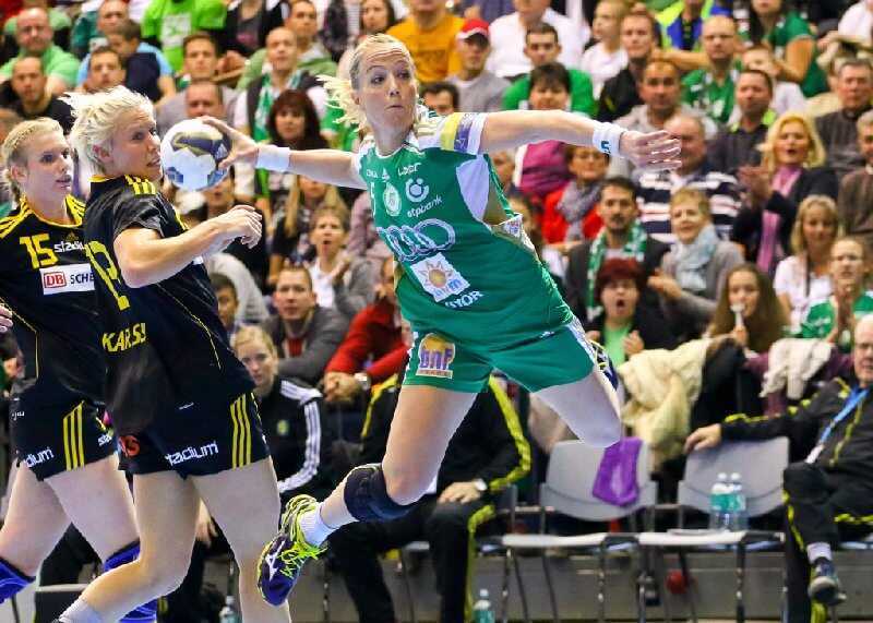 Champions League: Győri Audi ETO KC bezwingt IK Sävehof - Heidi Löke - Foto: Anikó Kovács und Tamás Csonka (Győri Audi ETO KC)