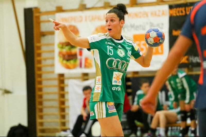 Ambros Martin: „Wie ein hungriger Hai sein! Győri Audi ETO KC empfängt Viborg HK zum Champions-League-Rückspiel - Macarena Aguilar - Foto: Anikó Kovács und Tamás Csonka (Győri Audi ETO KC)