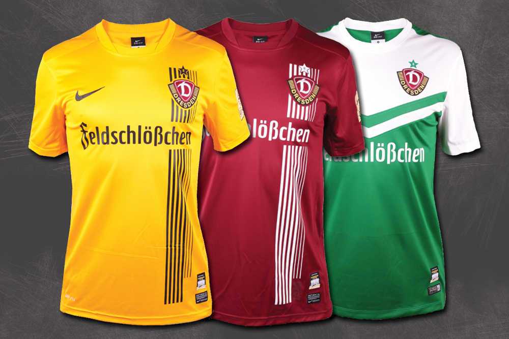 Dynamo Dresden: Dynamo-Trikot 2014-15 - Foto: Dynamo Dresden
