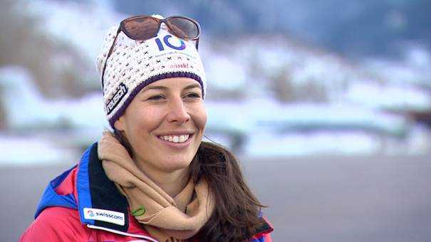 CNN „Alpine Edge“ mit Dominique Gisin und Lindsey Vonn - Dominique Gisin - Foto: CNN International "Alpine Edge"
