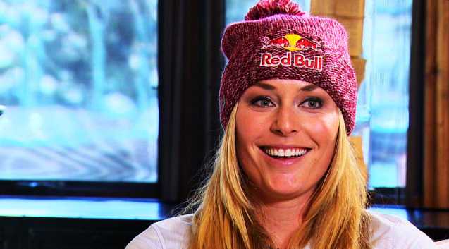 CNN „Alpine Edge“ mit Dominique Gisin und Lindsey Vonn - Lindsey Vonn - Foto: CNN International "Alpine Edge"