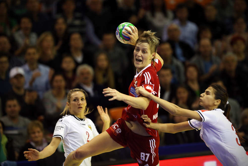 Handball-EM 2014: Match zwischen Ungarn und Russland - Zsuzsanna Tomori (HUN) - Foto: Uros Hocevar / EHF Media