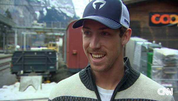CNN „Alpine Edge“: Christina MacFarlane aus Davos, Wengen und Kitzbühel - Michael Ankeny - Foto: CNN International "Alpine Edge"