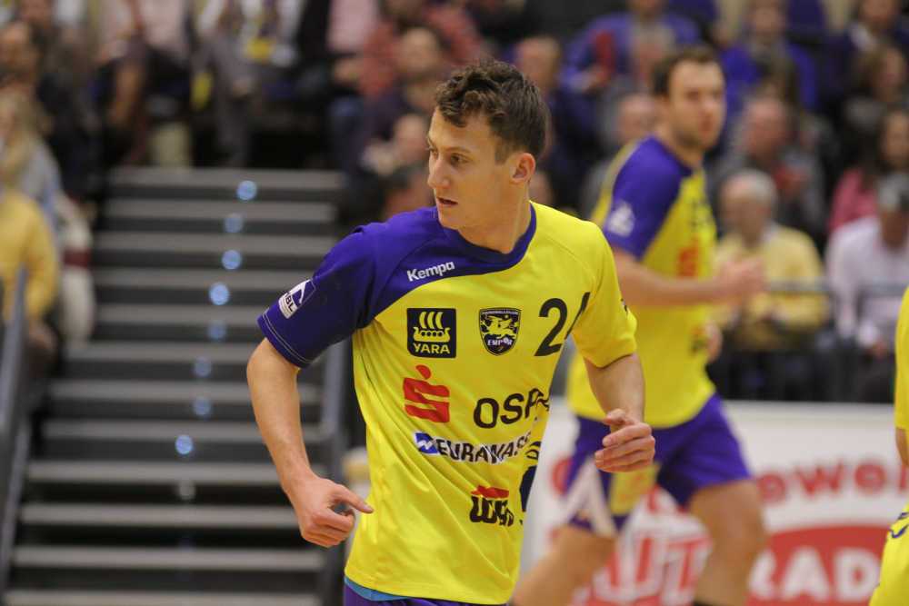 Empor Rostock chancenlos gegen TV Großwallstadt - Jakub Zboril - Foto: HC Empor Rostock