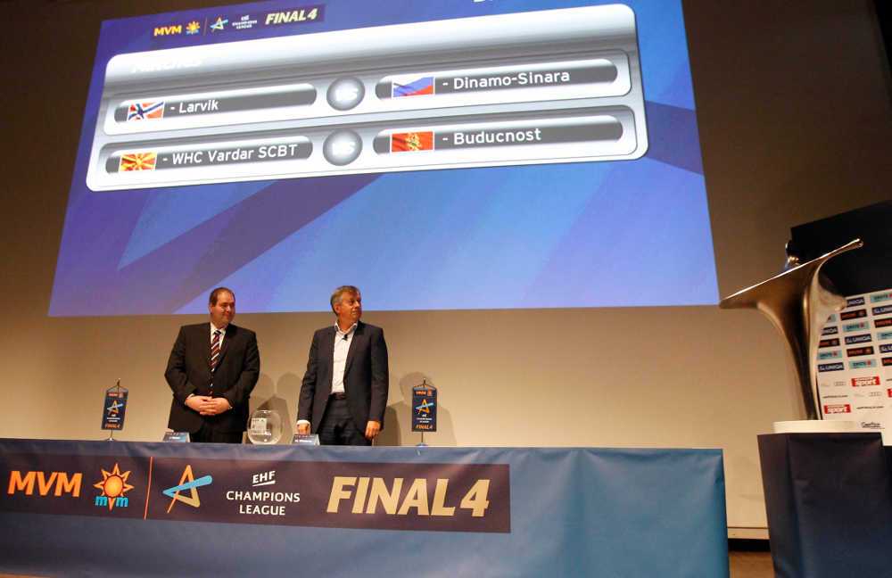 Champions League Final4: Auslosung der Halbfinales - 2015 MVM EHF FINAL4 Draw at the Moholy-Nagy University of Art and Design in Budapest – Foto: EHF Media