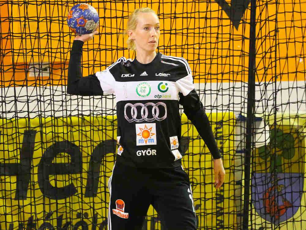 Handball: Katrine Lunde mit Comeback - Győri Audi ETO KC bezwingt ERD - Foto: Anikó Kovács und Tamás Csonka (Győri Audi ETO KC)