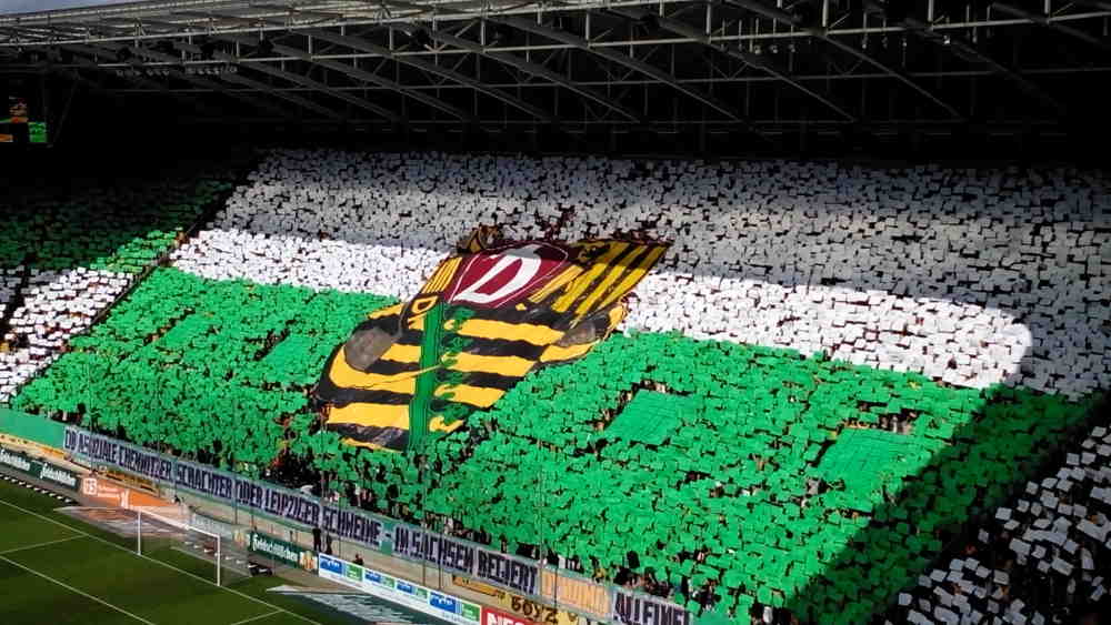 Dynamo Dresden Fanblock - Foto: SPORT4Final