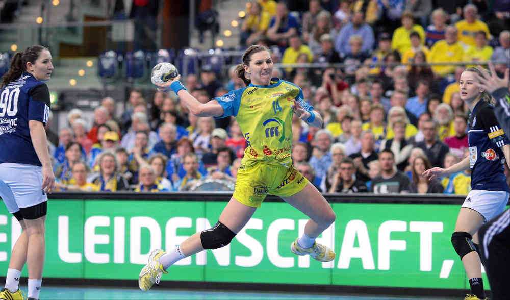 HC Leipzig ohne Karolina Kudlacz bis Saisonende - HC Leipzig vs. Buducnost Podgorica - Foto: Sebastian Brauner
