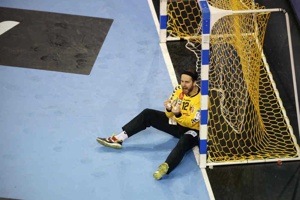 EHF-Cup Final4: Silvio Heinevetter „Paul Drux schläft 50 Minuten und macht 2 wichtige Tore“ - Foto: Uros Hocevar (EHF Media)