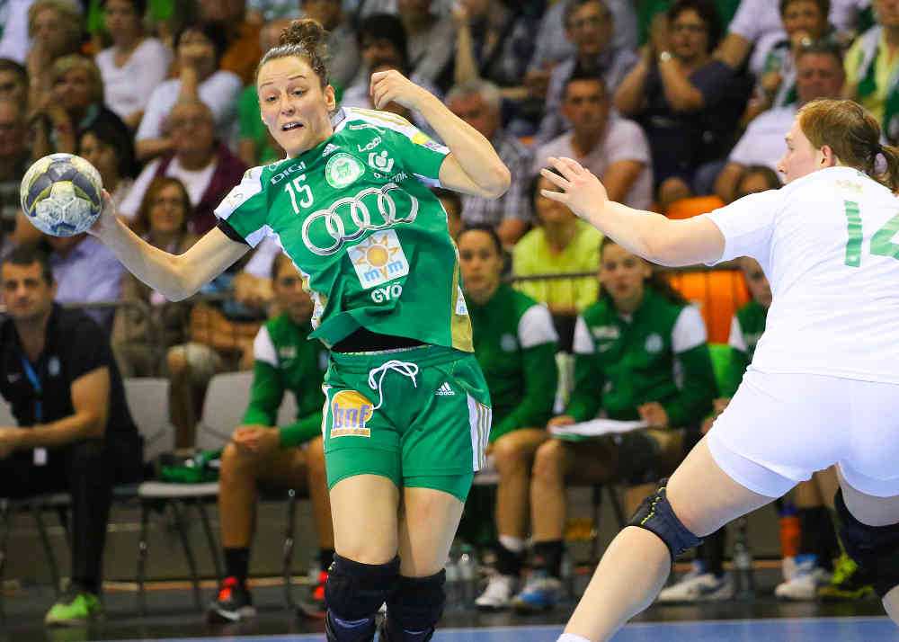Handball-Finale: Győri Audi ETO KC von FTC Budapest entthront - Macarena Aguilar - Foto: Anikó Kovács und Tamás Csonka (Győri Audi ETO KC)