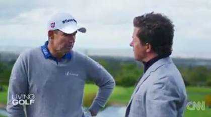 CNN „Living Golf“: Der Aufstieg des Golfs in Irland - Padraig Harrington und Shane O’Donoghue, Quelle: CNN International