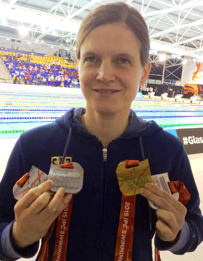 IPC Schwimm-WM 2015: Elf WM-Medaillen und Rio in Gedanken - Daniela Schulte - Foto: Bernhard von Welck (DBS)