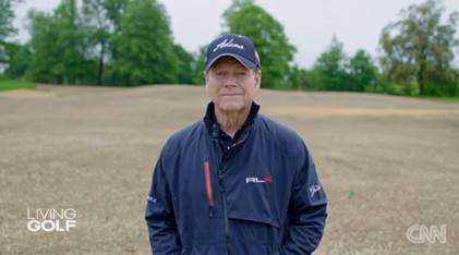 CNN „Living Golf“: Legenden der British Open - Tom Watson - Foto: CNN International "Living Golf"