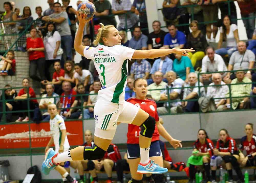 Jana Knedlikova - Győri Audi ETO KC gewinnt überzeugend in Vac - Foto: Anikó Kovács und Tamás Csonka (Győri Audi ETO KC)