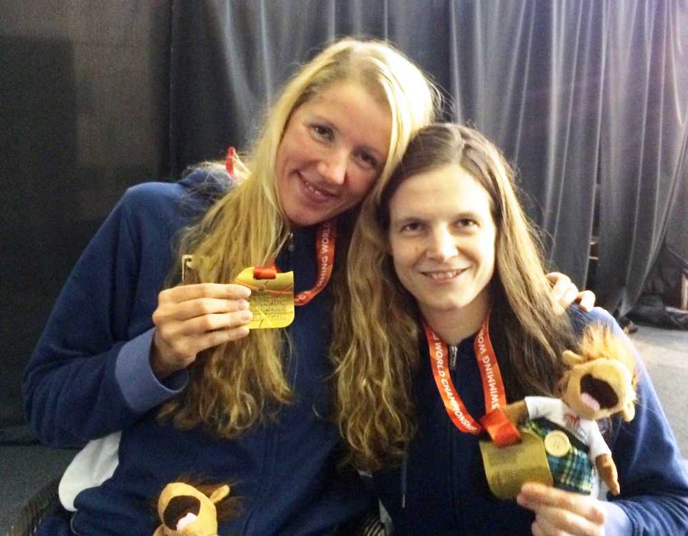 IPC Schwimm-WM 2015: Gold für Verena Schott und Daniela Schulte - Foto: Bernhard von Welck