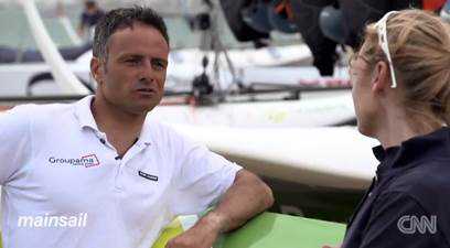 Franck Cammas - Foto: CNN International "Main Sail"