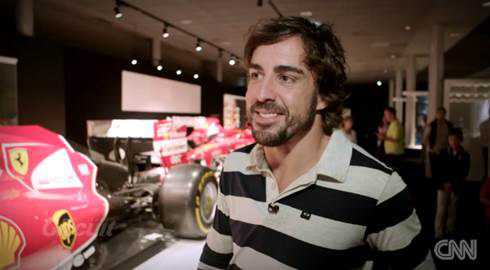 Fernando Alonso - Quelle: CNN International "The Circuit"