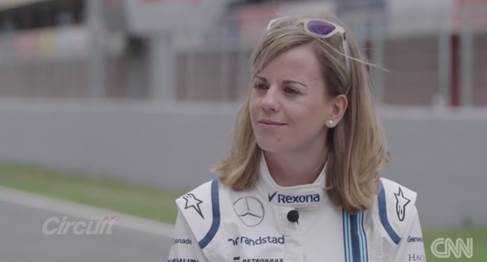 CNN The Circuit: Erfolgreiche Frauen in der Formel 1 - Susie Wolff - Foto:  CNN International "The Circuit"