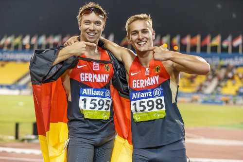 Leichtathletik-WM: David Behre und Johannes Floors - Foto: Marcus Hartmann, www.photo-hartmann.de