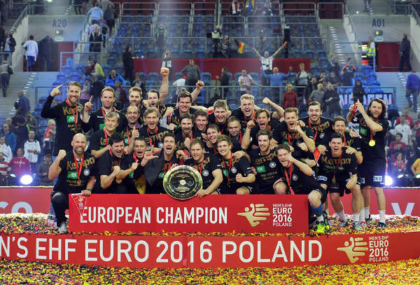 Handball EM 2016 Finale: Deutschland begeisternder Europameister. Spanien deklassiert. Ein Wintermärchen! - Foto: ZPRP / EHF