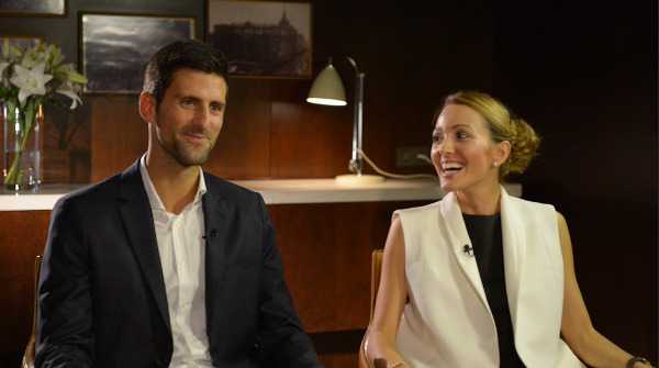 CNN Open Court mit Novak und Jelena Djokovic - Foto: CNN International "Open Court"