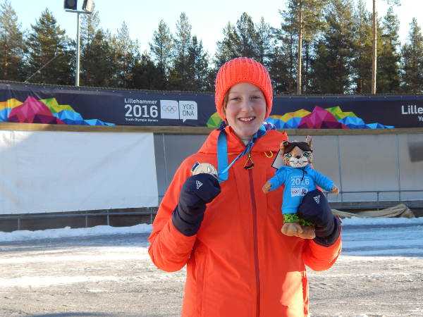 Olympische Jugend-Winterspiele Lillehammer 2016: Jessica Tiebel und Rodel-Doppelsitzer mit Silber - Foto: DOSB