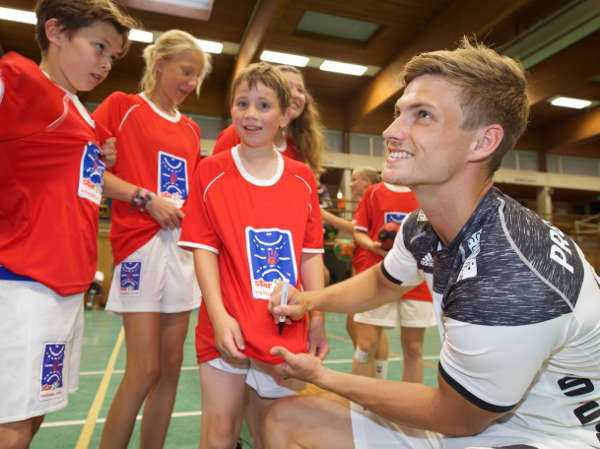 Rune Dahmke - THW Kiel, star und Handball-Camp mit Förderprojekt THW-YOUNGstar - Foto: THW Kiel