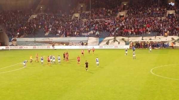 FC Hansa Rostock mit leistungsgerechtem Remis gegen Sonnenhof Großaspach in fantastischer Fan-Atmosphäre - Foto: SPORT4FINAL