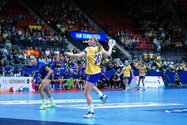 Handball EM 2016: Isabelle Gullden. Frankreich schlug Schweden. - Foto: Peter Jansen