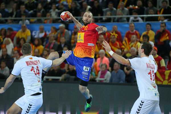 Joan Canellas (Spanien) - Handball WM 2017: Spanien bezwang Mazedonien in Crunchtime - Foto: France Handball
