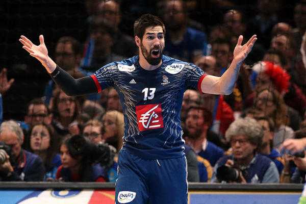Nikola Karabatic (Frankreich) - Handball WM 2017 Halbfinale: Frankreich übermächtig gegen Slowenien ins Finale - Foto: France Handball