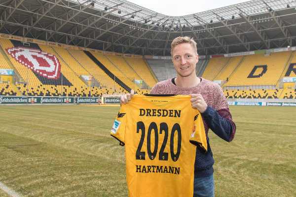 Dynamo Dresden verlängerte mit Marco Hartmann wegen seines „Bocks“ - Foto: Dynamo Dresden / Steffen Kuttner