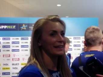 Handball Frauen EHF Champions League: Isabelle Gullden (CSM Bukarest) im SPORT4FINAL-Video-Interview - Foto: SPORT4FINAL