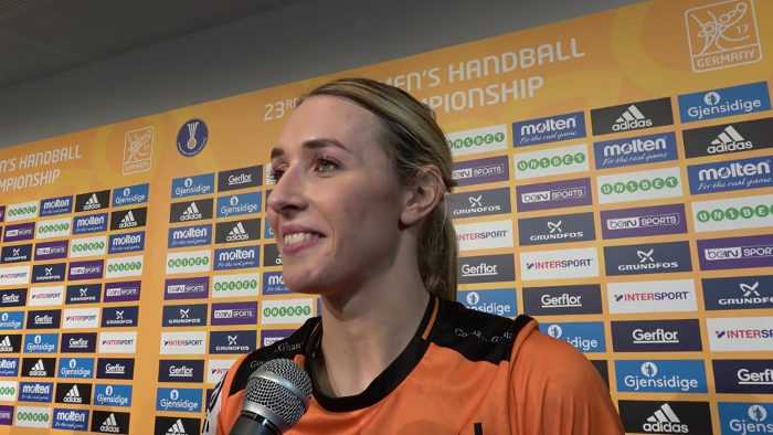 Lois Abbingh - Niederlande - Handball WM 2017 Deutschland - Bronzemedaillen-Match Niederlande vs. Schweden - Foto: Jansen Media