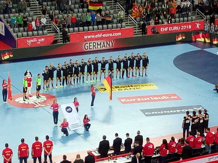 Handball EM 2018 - Deutschland vs. Montenegro - Arena Zagreb - EHF EURO - Foto: SPORT4FINAL