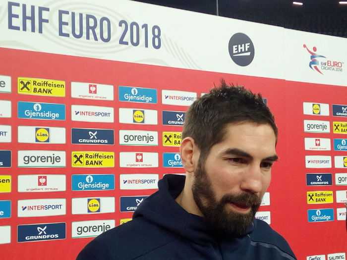 Handball EM 2018 - Nikola Karabatic - Medientag - Frankreich - Halbfinale - Arena Zagreb - Foto: SPORT4FINAL