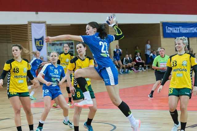 Lucy-Marie Kretzschmar (22) - HC Leipzig - Handball - Dritte Liga - Foto: R. Kunze