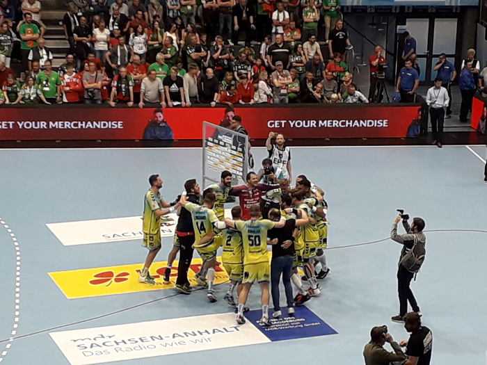 Ottostadt Magdeburg EHF Cup Finals – 1. Halbfinale: Saint-Raphael Var Handball vs. SC Magdeburg - Foto: SPORT4FINAL