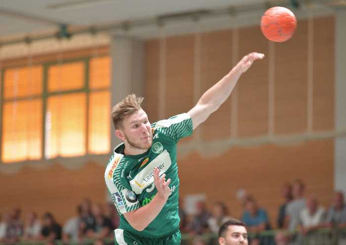 Jonas Hellmann - SC DHfK Leipzig - Handball Bundesliga - Foto: Rainer Justen
