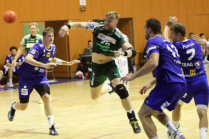 Maciej Gebala - SC DHfK Leipzig - Handball - Sparkassen-Cup 2018 - Foto: Steve Löser