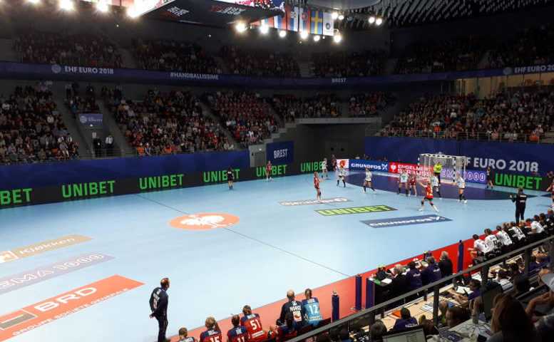 Handball EM 2018 - Deutschland vs. Norwegen - Brest am 01.12.2018 - Foto: DHB