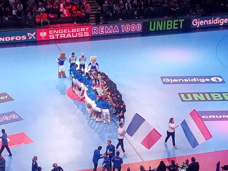 Handball EM 2018 - Halbfinale Frankreich vs. Niederlande - AccorHotelsArena Paris - Foto: SPORT4FINAL
