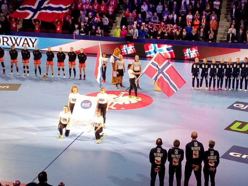 Handball EM 2018 - Norwegen vs. Niederlande - Nancy am 11.12.2018 -Foto: SPORT4FINAL