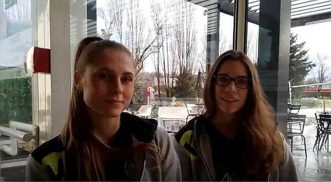 Handball EM 2018 - Alicia Stolle und Emily Bölk - Deutschland - Foto: SPORT4FINAL