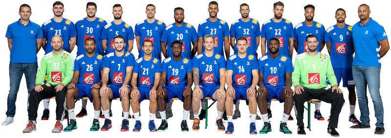 Handball WM 2019 - Team Frankreich - Copyright: FFHandball