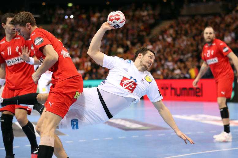 Handball WM 2019 - Kentin Mahe Frankreich Dänemark - Copyright: FFHandball / S. Pillaud