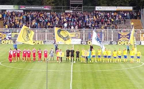 1. FC Lok Leipzig vs. Berliner AK - Bruno-Plache-Stadion am 13.09.2019 - Foto: SPORT4FINAL
